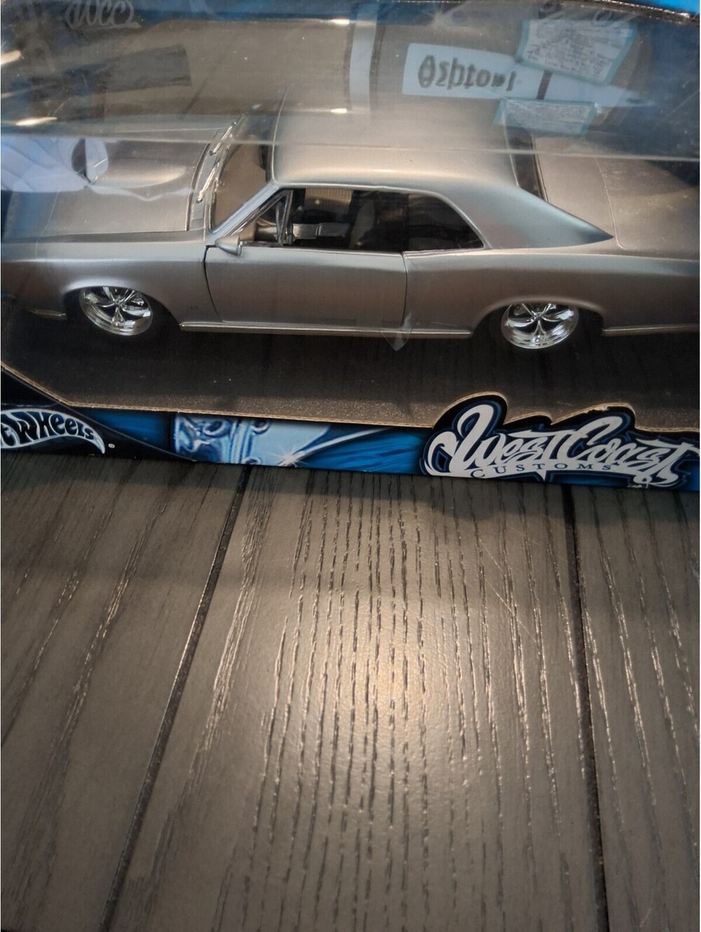 Vintage Hot Wheels 1966 Pontiac GTO West Coast Customs Whips 1:18 Scale New